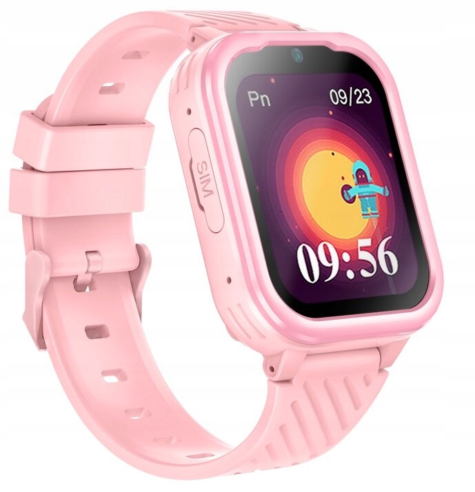 Chytré hodinky pre deti Garett Kids Essa 4G ružové